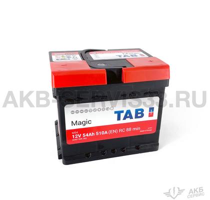 Изображение товара Аккумулятор автомобильный TAB Magic (кубик) 54 а/ч